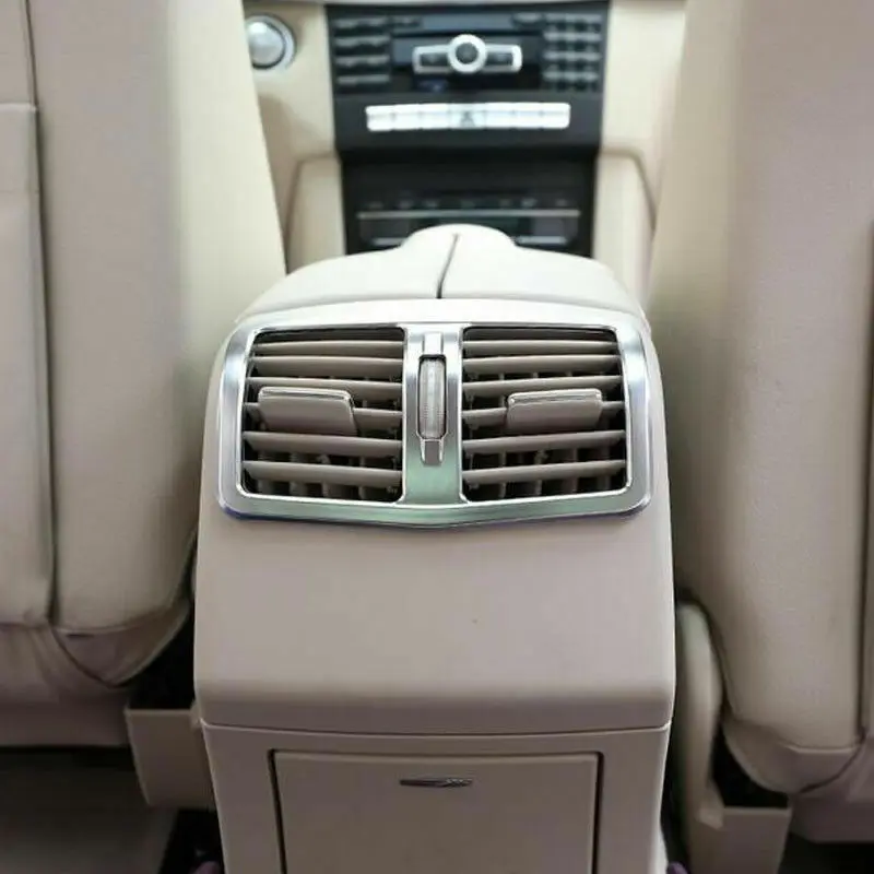 BBQ@FUKA ABS Car Rear Armrest Box Air Outlet Vent Frame Cover Trim For Mercedes Benz E Class E200 E250 E300 E350 2015
BBQ@FUKA ABS Car Rear Armrest Box Air Outlet Vent Frame Cover Trim For Mercedes Benz E Class E200 E250 E300 E350 2015