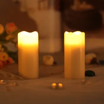 2pcs/lot Small Wax Votive Led Candle Flameless with Timer Battery-Operated velas candles for birthday home weddings decoration
2pcs/lot Small Wax Votive Led Candle Flameless with Timer Battery-Operated velas candles for birthday home weddings decoration