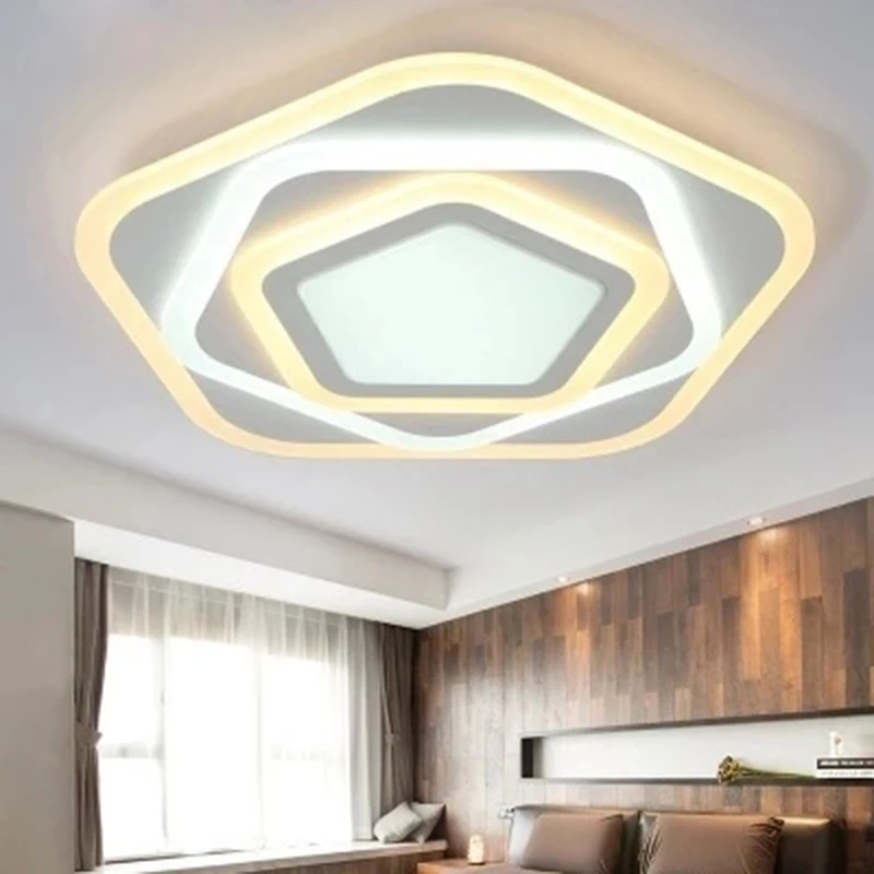 Post-Modern Led Ceiling Lights Iron home lighting Living Room Bedroom LED ceiling lamps with Brightness Dimmable remote control
Post-Modern Led Ceiling Lights Iron home lighting Living Room Bedroom LED ceiling lamps with Brightness Dimmable remote control