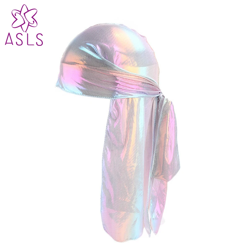 New Holographic Set Durags and Bonnetlong tail and wide straps 360.540.720 waves for Men durag Wigs Pirate Hat Hair Accessories
New Holographic Set Durags and Bonnetlong tail and wide straps 360.540.720 waves for Men durag Wigs Pirate Hat Hair Accessories