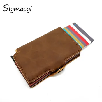Slymaoyi 2019 New Credit Card Holder Business Men Card Holders Fashion RFID Card Cases Automatical Aluminium Bank Card Wallets
Slymaoyi 2019 New Credit Card Holder Business Men Card Holders Fashion RFID Card Cases Automatical Aluminium Bank Card Wallets