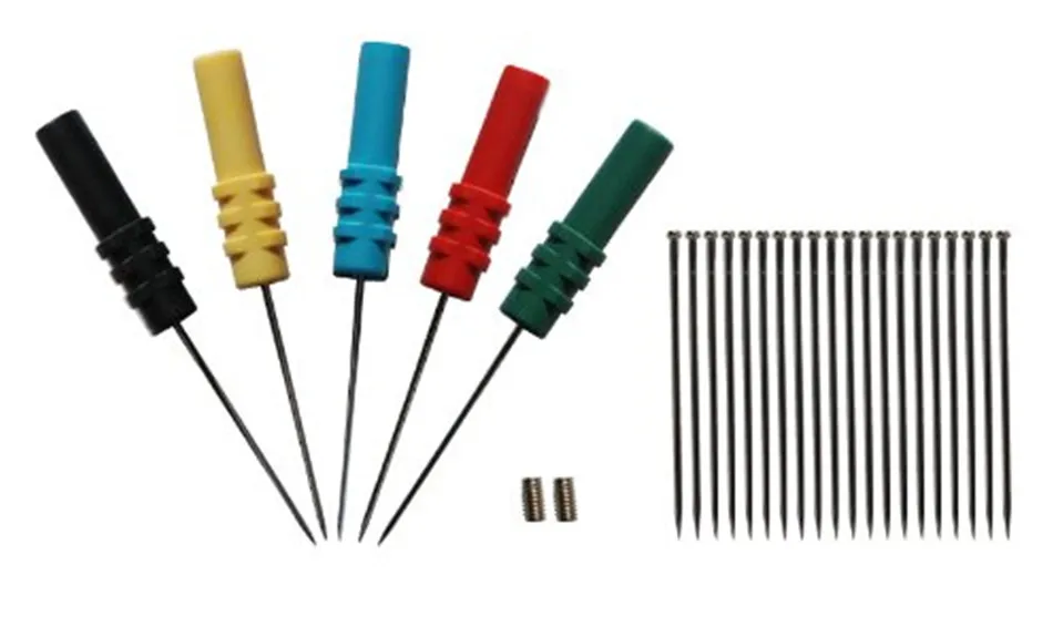 Hantek HT307 Automotive Diagnostic Test Accessories Oscilloscope Probe Pins Set Oscilloscope Accessory Acupuncture Repair Tool
Hantek HT307 Automotive Diagnostic Test Accessories Oscilloscope Probe Pins Set Oscilloscope Accessory Acupuncture Repair Tool