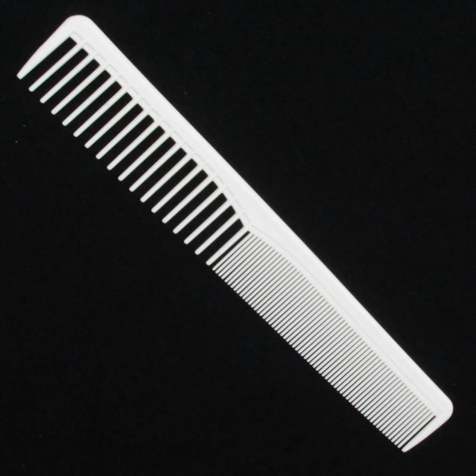 White Barber Cutting Comb Professional Hair Styling Comb Antistatic Heat Resistant Fine Grip Combs
White Barber Cutting Comb Professional Hair Styling Comb Antistatic Heat Resistant Fine Grip Combs