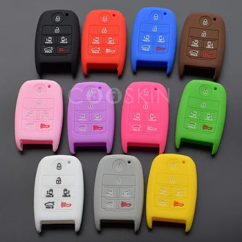 100pcs/lot 6 buttons silicone rubber car key fob skin cover case for KIA grand carnival Sorento 2016 Sedona smart remote key
100pcs/lot 6 buttons silicone rubber car key fob skin cover case for KIA grand carnival Sorento 2016 Sedona smart remote key