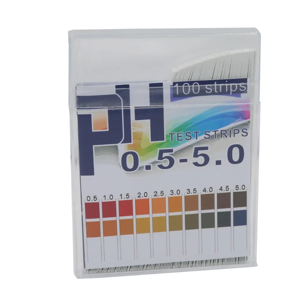 High Accurate 100 Strips PH 0.5-5.0 LitmusTester Paper for Urine and Saliva 30%off
High Accurate 100 Strips PH 0.5-5.0 LitmusTester Paper for Urine and Saliva 30%off