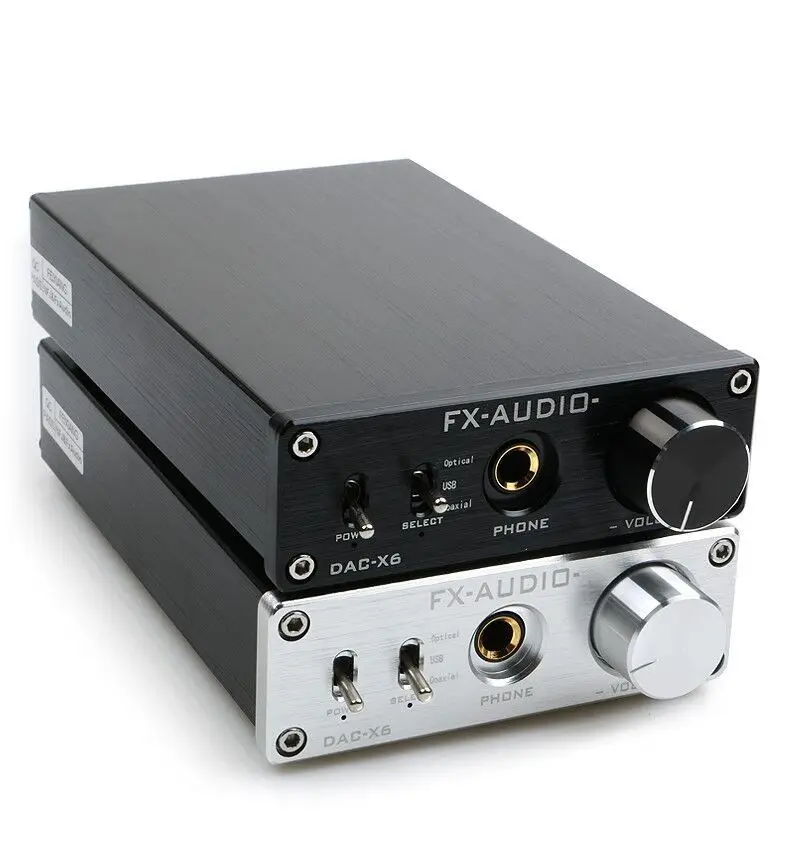 FX-AUDIO DAC-X6 MINI HiFi 2.0 Digital Audio Decoder DAC Input USB/Coaxial/Optical Output RCA/ Amplifier 24Bit/96KHz DC12V
FX-AUDIO DAC-X6 MINI HiFi 2.0 Digital Audio Decoder DAC Input USB/Coaxial/Optical Output RCA/ Amplifier 24Bit/96KHz DC12V