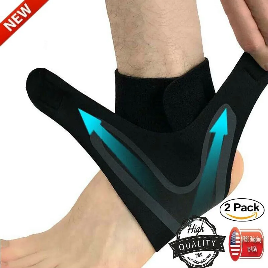 Elastic Ankle Support Adjustable Breathable Ankle Brace Support Sports Protection Sprains Injury Basketball Heel Wrap Sleeve #sx
Elastic Ankle Support Adjustable Breathable Ankle Brace Support Sports Protection Sprains Injury Basketball Heel Wrap Sleeve #sx
