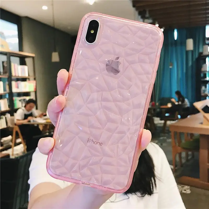 Luxury 3D Phone Case For iPhone X XR XS Max Soft TPU Transparent Case Shockproof Clear Cover For iPhone 6 6s 7 8 Plus Bling
Luxury 3D Phone Case For iPhone X XR XS Max Soft TPU Transparent Case Shockproof Clear Cover For iPhone 6 6s 7 8 Plus Bling