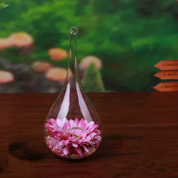 Free Shipping 4pcs/pack 10*18cm Flat Bottom Water Drop Glass Terrarium Hanging Glass Vase Home Wedding Event Decoration
Free Shipping 4pcs/pack 10*18cm Flat Bottom Water Drop Glass Terrarium Hanging Glass Vase Home Wedding Event Decoration