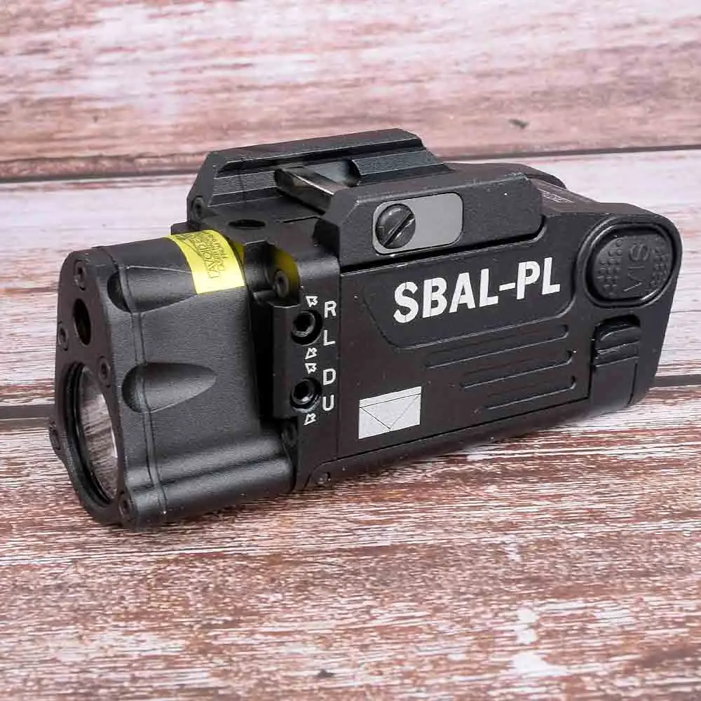 Hunting sight Laser Flashlight SBAL PL Hunting Weapon Light Combo Red Laser Pistol Constant & Strobe Gun Light Picatinny Rail
Hunting sight Laser Flashlight SBAL PL Hunting Weapon Light Combo Red Laser Pistol Constant & Strobe Gun Light Picatinny Rail