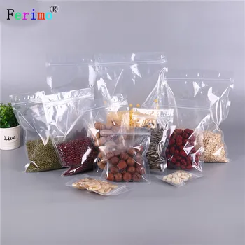Ferimo 100pcs Flat bottomed transparent self sealed bags snacks candy packaging storage bag food tea plastic bags
Ferimo 100pcs Flat bottomed transparent self sealed bags snacks candy packaging storage bag food tea plastic bags