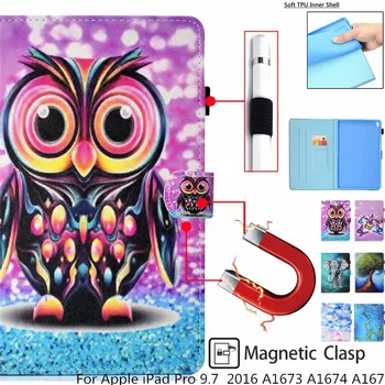 Fashion painted Cases For Apple iPad Pro 9.7 Case 2016 A1673 A1674 A1675 Light weight non-slip Cute Cartoon Animals Tablet Cover
Fashion painted Cases For Apple iPad Pro 9.7 Case 2016 A1673 A1674 A1675 Light weight non-slip Cute Cartoon Animals Tablet Cover