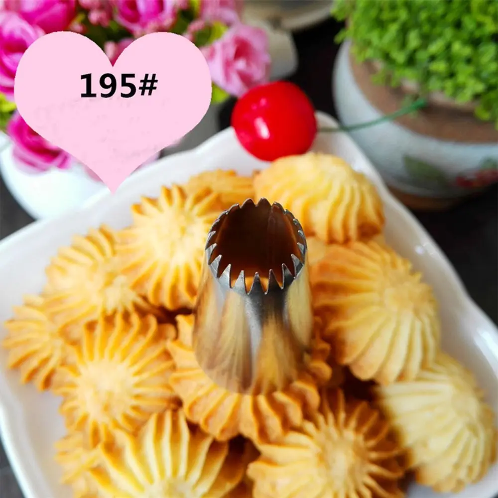 LINSBAYWU #195 New Cupcake Tube High Quality Steel Cake Decorating Tips Pastry Nozzles Cake Making Tools Cookies Pastry Tools
LINSBAYWU #195 New Cupcake Tube High Quality Steel Cake Decorating Tips Pastry Nozzles Cake Making Tools Cookies Pastry Tools