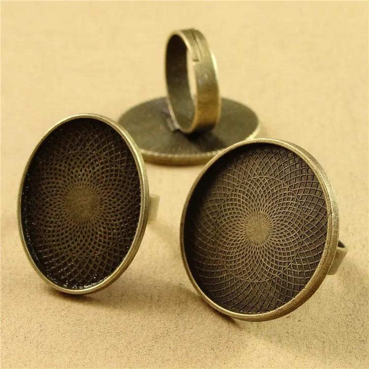 (20pieces/lot) Ring Settings inner 25 MM or 25*18 MM Couples Adjustable Finger Ring DIY Jewelry Findings
(20pieces/lot) Ring Settings inner 25 MM or 25*18 MM Couples Adjustable Finger Ring DIY Jewelry Findings