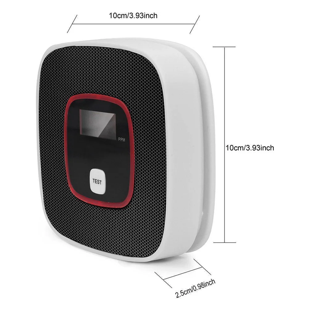LCD CO Carbon Monoxide Gas Alarm Sensor Poisoning Smoke Tester Detector Monitor Tool SD998
LCD CO Carbon Monoxide Gas Alarm Sensor Poisoning Smoke Tester Detector Monitor Tool SD998