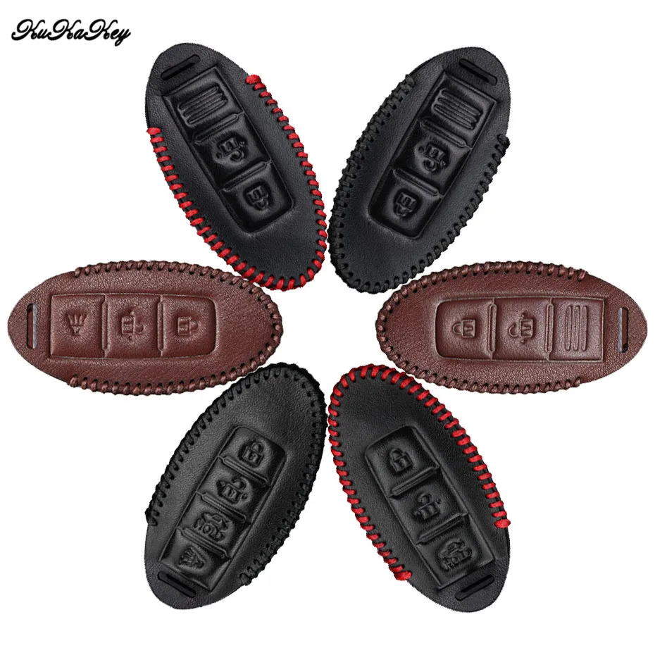 1PC Leather Car Key Case Cover Protection Shell Skin For Nissan Qashqai Juke Note Almera Teana Tiida Murano Car Keyring Keychain
1PC Leather Car Key Case Cover Protection Shell Skin For Nissan Qashqai Juke Note Almera Teana Tiida Murano Car Keyring Keychain