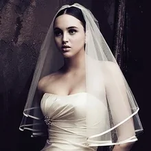 

One Layer Tulle Short Bridal Veil Ivory/White Wedding Veil Wedding Accessories Free Shipping