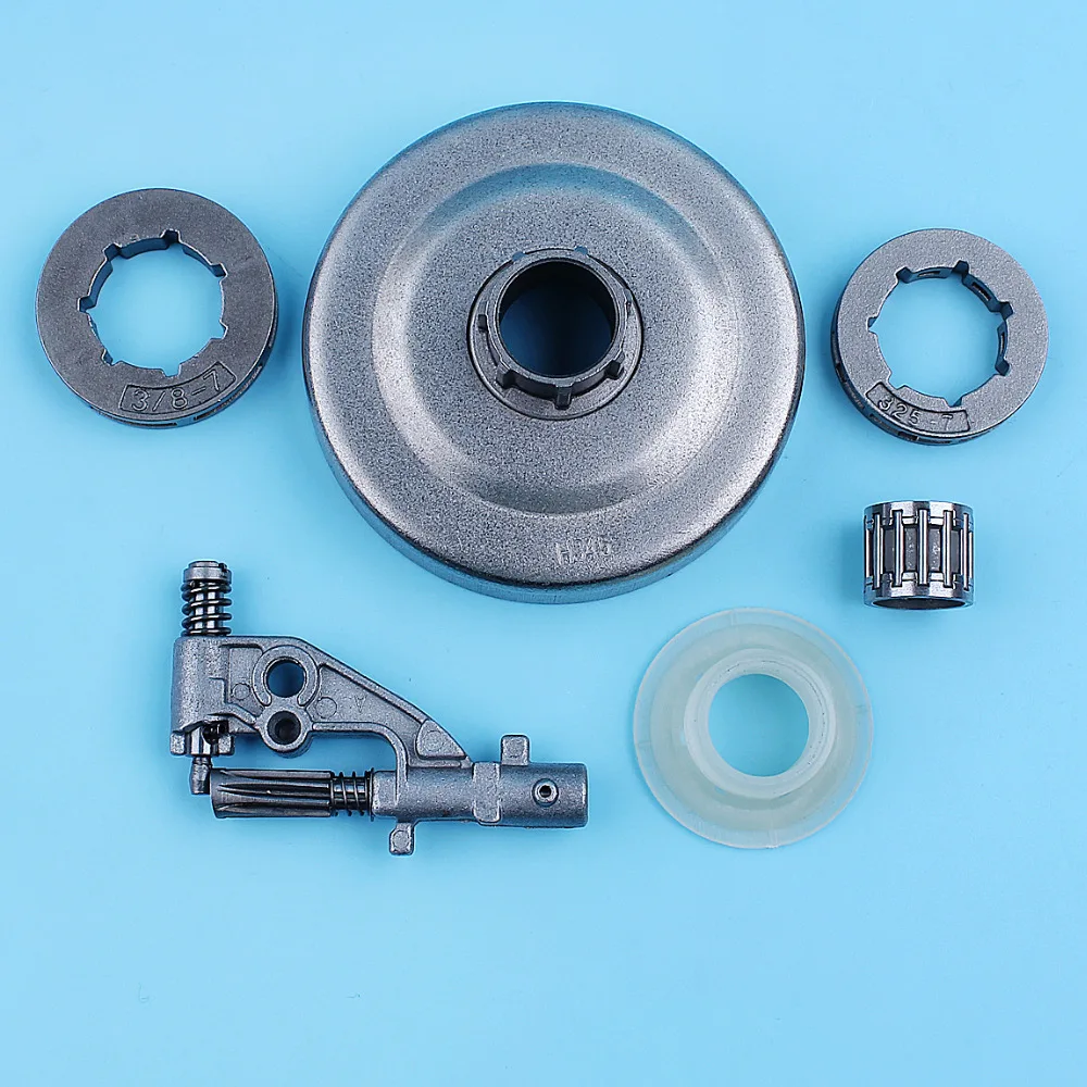 Oil Pump Clutch Drum Rim Sprocket Needle Bearing Kit For Husqvarna 357XP 359 357 XP Chainsaw Replacement Spare Part
Oil Pump Clutch Drum Rim Sprocket Needle Bearing Kit For Husqvarna 357XP 359 357 XP Chainsaw Replacement Spare Part