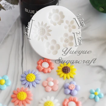 Yueyue Sugarcraft 1 piece Flower silicone mold fondant mold cake decorating tools chocolate gumpaste mold
Yueyue Sugarcraft 1 piece Flower silicone mold fondant mold cake decorating tools chocolate gumpaste mold