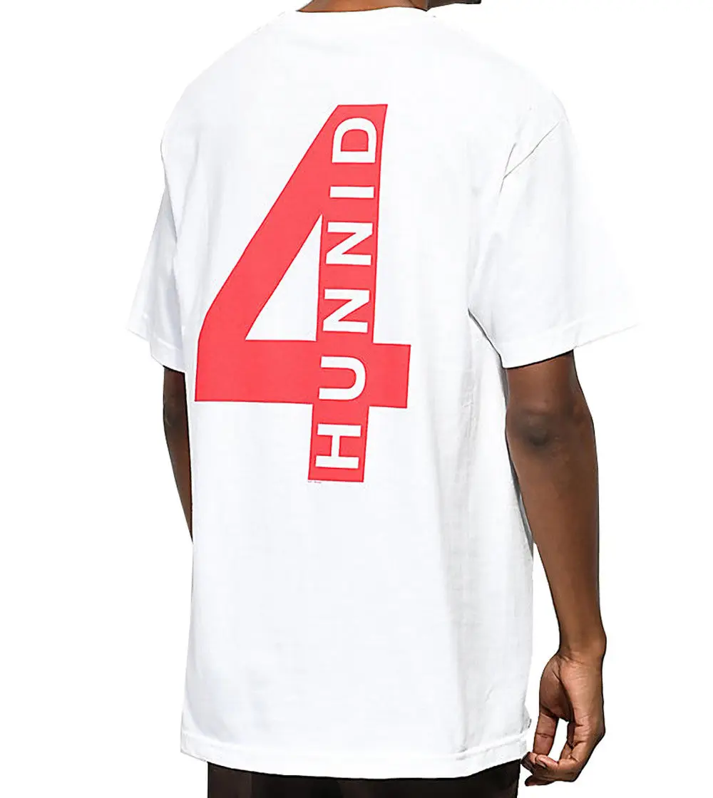 YG 4HUNNID RECORDS TRIPLE 4 T-SHIRT MENS WHITE HIP HOP MUSIC STREETWEAR TEE custom printed tshirt hip hop funny tee
YG 4HUNNID RECORDS TRIPLE 4 T-SHIRT MENS WHITE HIP HOP MUSIC STREETWEAR TEE custom printed tshirt hip hop funny tee