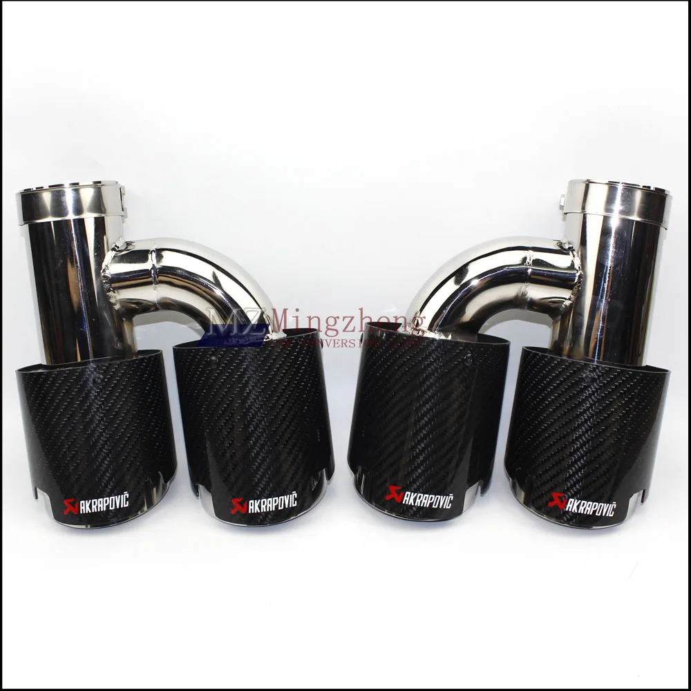Car exhaust pipe H Model Akrapovic Carbon Exhausts Dual End Tips for BMW BENZ AUDI V W Exhaust Dual Muffler Pipes Tail Tips
Car exhaust pipe H Model Akrapovic Carbon Exhausts Dual End Tips for BMW BENZ AUDI V W Exhaust Dual Muffler Pipes Tail Tips