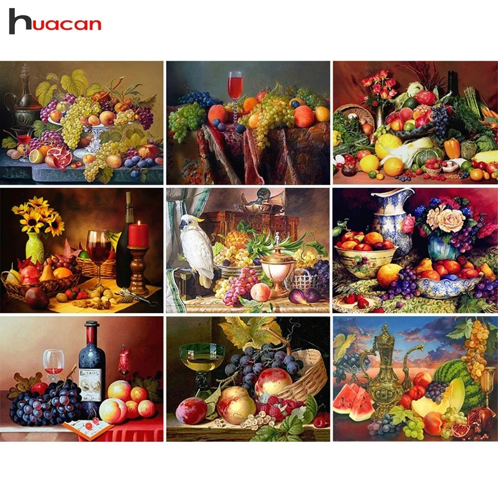 Huacan 5D DIY Diamond Embroidery Flowers Diamond Painting Fruit Cross Stitch Full Square Rhinestones Mosaic Garden Decoration
Huacan 5D DIY Diamond Embroidery Flowers Diamond Painting Fruit Cross Stitch Full Square Rhinestones Mosaic Garden Decoration