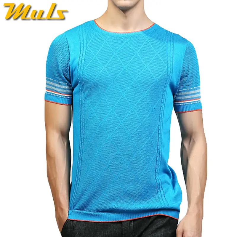 Super quality T shirt men Fashion trends knitted male summer Tops Tees Cool breathable quick dry Tshirt brand clothing blue 3XL
Super quality T shirt men Fashion trends knitted male summer Tops Tees Cool breathable quick dry Tshirt brand clothing blue 3XL