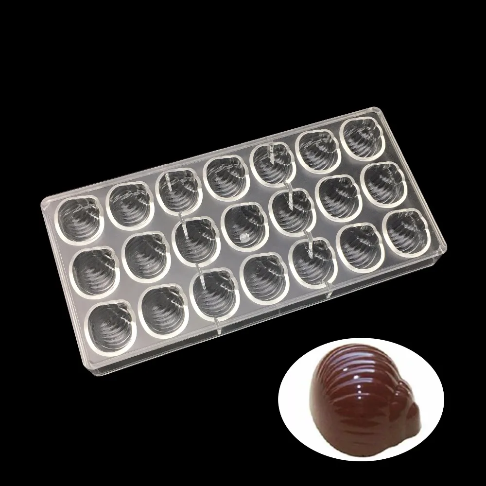 21 Cups river snail Shaped Clear Polycarbonate Chocolate mold, baking&pastry tools Confectionery jelly ice pastry mould
21 Cups river snail Shaped Clear Polycarbonate Chocolate mold, baking&pastry tools Confectionery jelly ice pastry mould