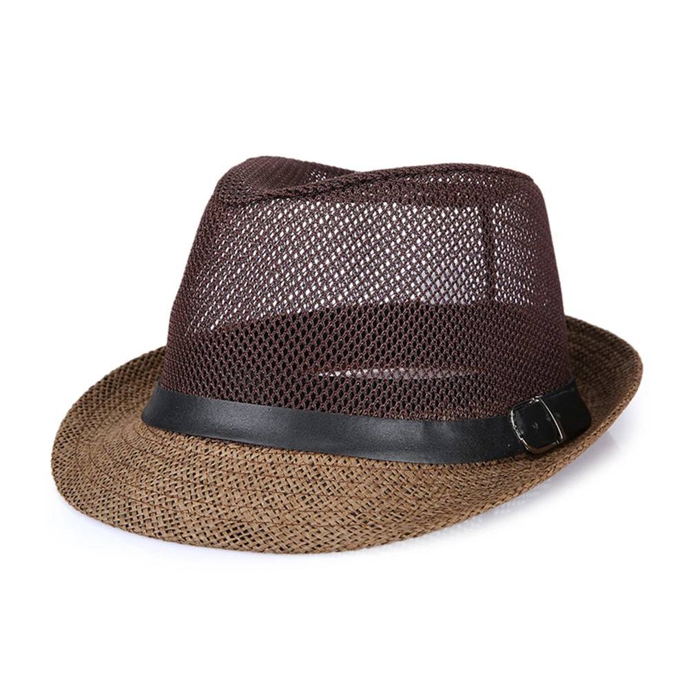 Summer Women Men Straw Sun Hat Elegant Queen Gentleman Hat Beach Cap Panama Hat Fedora Wide Brim Straw Unisex Mesh Hollow 2019
Summer Women Men Straw Sun Hat Elegant Queen Gentleman Hat Beach Cap Panama Hat Fedora Wide Brim Straw Unisex Mesh Hollow 2019