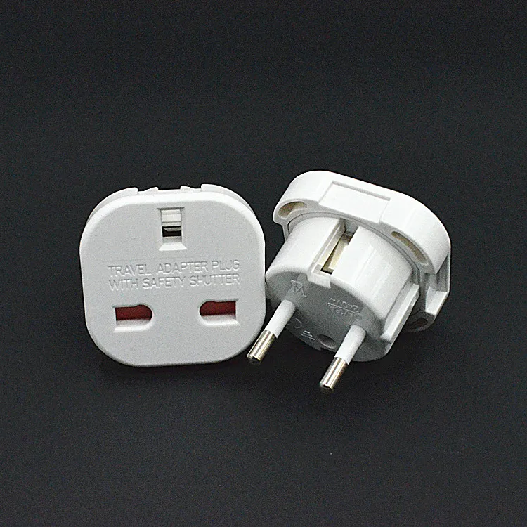 2017 Black/White UK TO EU EUROPE EUROPEAN UNiVERSAL TRAVEL CHARGER ADAPTER PLUG CONVERTER 2 PiN Wall Plug Socket
2017 Black/White UK TO EU EUROPE EUROPEAN UNiVERSAL TRAVEL CHARGER ADAPTER PLUG CONVERTER 2 PiN Wall Plug Socket