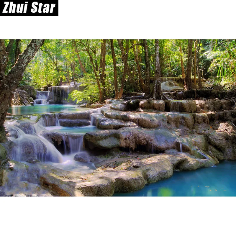 Full Drill Square Diamond 5D DIY Diamond Painting"Forest waterfall"Diamond Embroidery Cross Stitch Rhinestone Mosaic Painting
Full Drill Square Diamond 5D DIY Diamond Painting"Forest waterfall"Diamond Embroidery Cross Stitch Rhinestone Mosaic Painting
