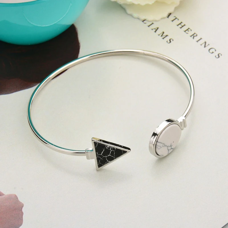 Vintage Faux Marble Stone Round Geometric Cuff Bangle Gold Circle Bangles Bracelet For Women Jewelry Bijoux
Vintage Faux Marble Stone Round Geometric Cuff Bangle Gold Circle Bangles Bracelet For Women Jewelry Bijoux