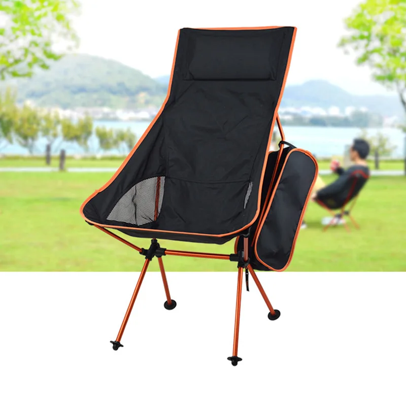Outdoor Extended Moon Chair 7075 Aluminum Alloy Folding Portable Fishing Director With Pillow
Outdoor Extended Moon Chair 7075 Aluminum Alloy Folding Portable Fishing Director With Pillow