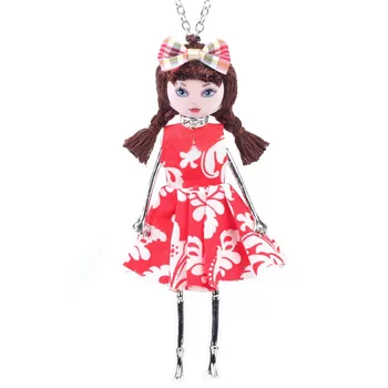 Bonsny Doll Necklace Pendant Long Chain French Girls Statement Collar 2016 New Cute Choker Fashion Women Accessories 
Bonsny Doll Necklace Pendant Long Chain French Girls Statement Collar 2016 New Cute Choker Fashion Women Accessories