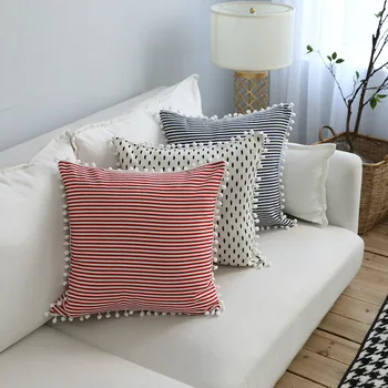 INS Nordic Style Cushion Cover With Plush Ball Cotton Pompon Throw Pillowcase Waist Pillow Covers Sofa Car Home Decor 45x45cm
INS Nordic Style Cushion Cover With Plush Ball Cotton Pompon Throw Pillowcase Waist Pillow Covers Sofa Car Home Decor 45x45cm