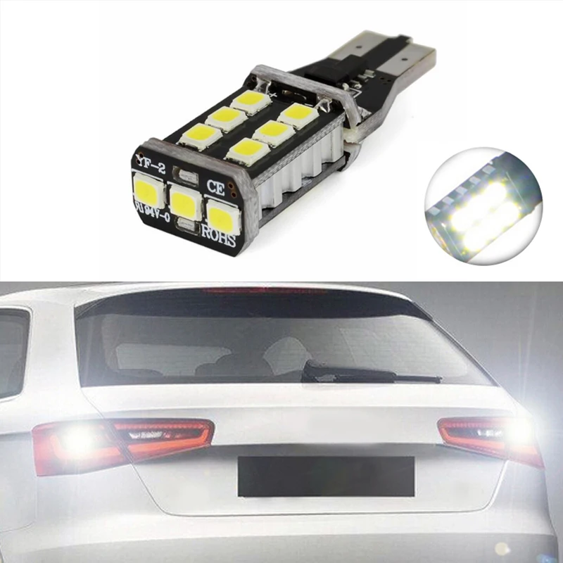 BOAOSI 1x T15 W16W Canbus 6000k Xenon White 15 LED Back Reverse Light For audi A1 A3 A4L A6L A5 A7 Q3 Q5 Q7 S5 TT
BOAOSI 1x T15 W16W Canbus 6000k Xenon White 15 LED Back Reverse Light For audi A1 A3 A4L A6L A5 A7 Q3 Q5 Q7 S5 TT