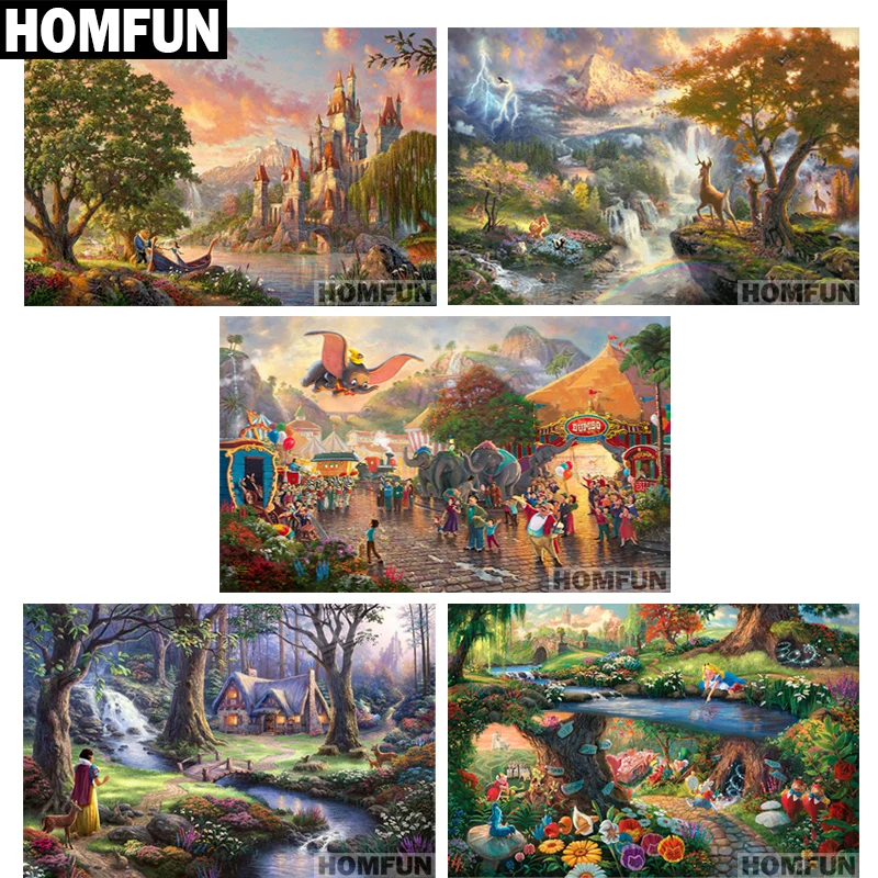 HOMFUN Full Square/Round Drill 5D DIY Diamond Painting "Cartoon fantasy" Embroidery Cross Stitch 5D Rhinestone Decor A01388
HOMFUN Full Square/Round Drill 5D DIY Diamond Painting "Cartoon fantasy" Embroidery Cross Stitch 5D Rhinestone Decor A01388