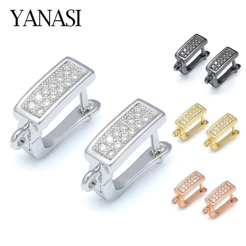4 Colors Earring Hoops Accessories for Jewelry Making Gold Silver Rose Gold Black Handmade Earring Hooks Connector
4 Colors Earring Hoops Accessories for Jewelry Making Gold Silver Rose Gold Black Handmade Earring Hooks Connector