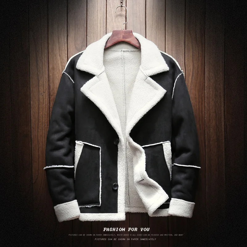 Hot High Quality Fashion Design Men Autumn Winter Solid Thickened Warm Jacket Button Outwear Coat Top Blouse New
Hot High Quality Fashion Design Men Autumn Winter Solid Thickened Warm Jacket Button Outwear Coat Top Blouse New