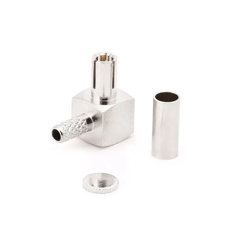 TS9 Male Plug RF Connector Right Angle 90 Degree Crimp Coaxial Adapter for RG174 RG316 LMR100 Cable
TS9 Male Plug RF Connector Right Angle 90 Degree Crimp Coaxial Adapter for RG174 RG316 LMR100 Cable