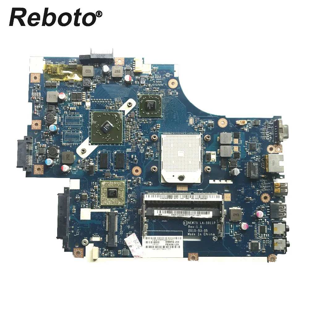 Reboto FOR ACER 5552 5552G Laptop Motherboard NEW75 LA-5911P MBR4U02001 HD 6470M/512MB DDR3 MainBoard 100% Tested Fast Ship
Reboto FOR ACER 5552 5552G Laptop Motherboard NEW75 LA-5911P MBR4U02001 HD 6470M/512MB DDR3 MainBoard 100% Tested Fast Ship
