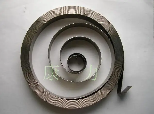 Manufacture of custom constant force coil springs for industrial equipment 0.5x18x12000mm
Manufacture of custom constant force coil springs for industrial equipment 0.5x18x12000mm
