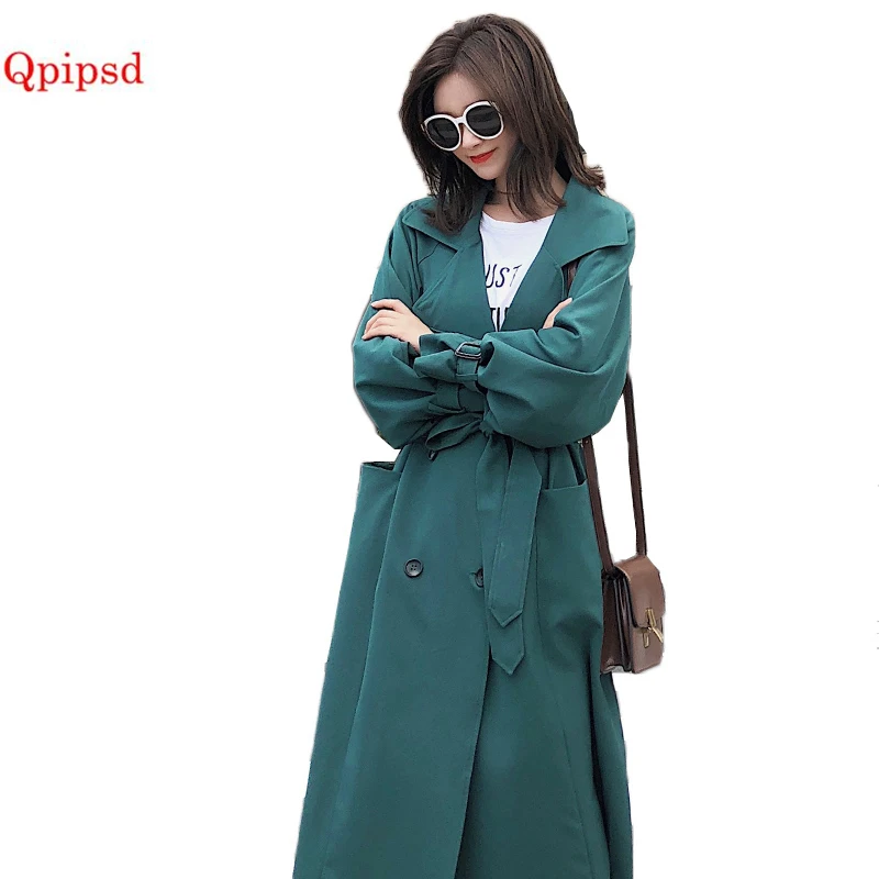 Double breasted windbreaker 2019 fashion female long Korean overcoat spring autumn long loose wild trench coat for women coats
Double breasted windbreaker 2019 fashion female long Korean overcoat spring autumn long loose wild trench coat for women coats