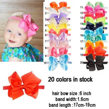 20pcs/lot Gilrs Headband Head Wraps Elastic Bands 6" Grosgrain Ribbon Hair Bows Headband Kids Headbands Hair Accessories
20pcs/lot Gilrs Headband Head Wraps Elastic Bands 6" Grosgrain Ribbon Hair Bows Headband Kids Headbands Hair Accessories