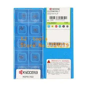10Pcs CCGT040104L-F TN60,kyocera orighinal insert use for C05H-SCLCR04 , C06H-SCLCR04
10Pcs CCGT040104L-F TN60,kyocera orighinal insert use for C05H-SCLCR04 , C06H-SCLCR04