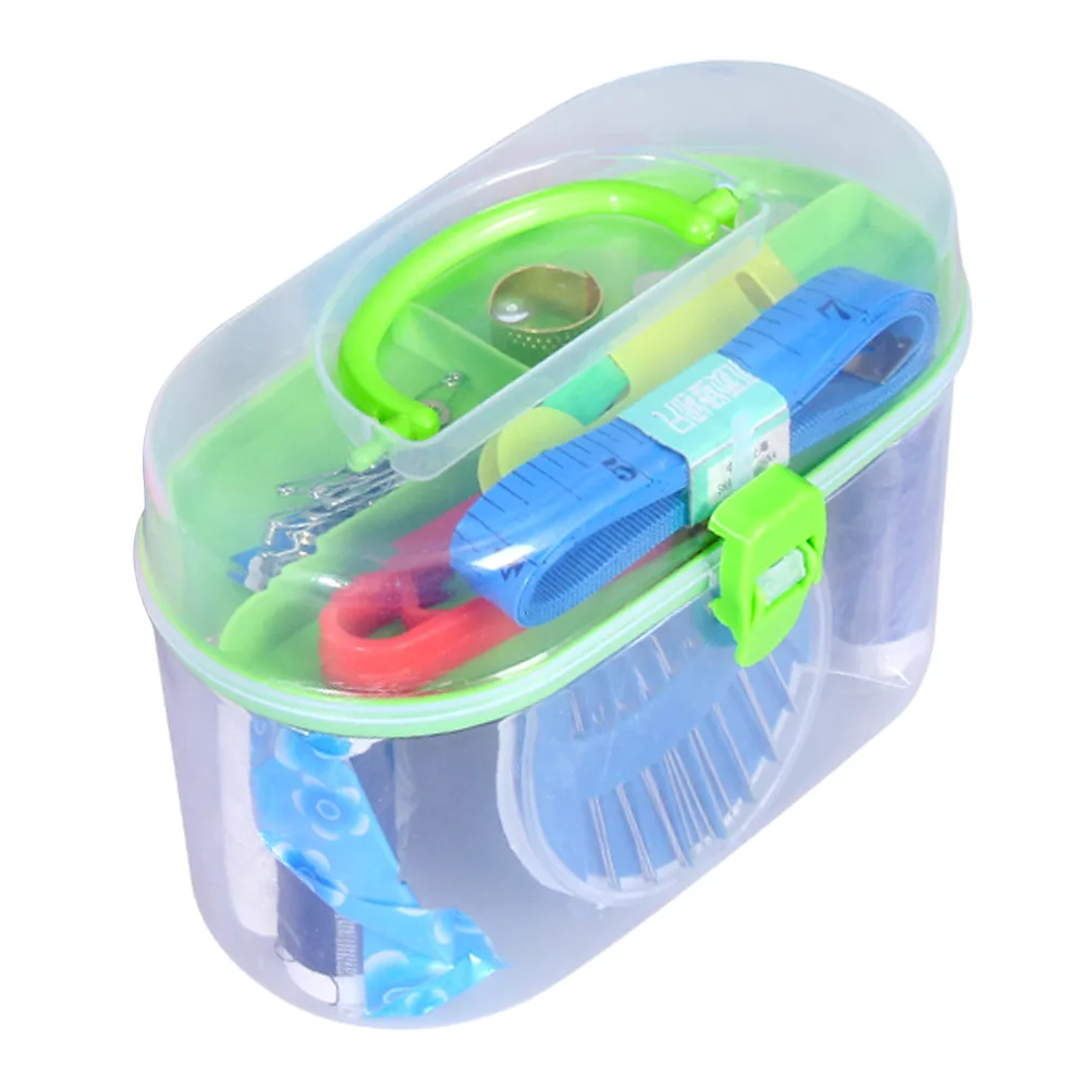 Multifunction Sewing Box Sewing Kit Thread Threader Needle Tape Measure Scissor Thimble Box Bag DIY Knitting Tools for Travel
Multifunction Sewing Box Sewing Kit Thread Threader Needle Tape Measure Scissor Thimble Box Bag DIY Knitting Tools for Travel