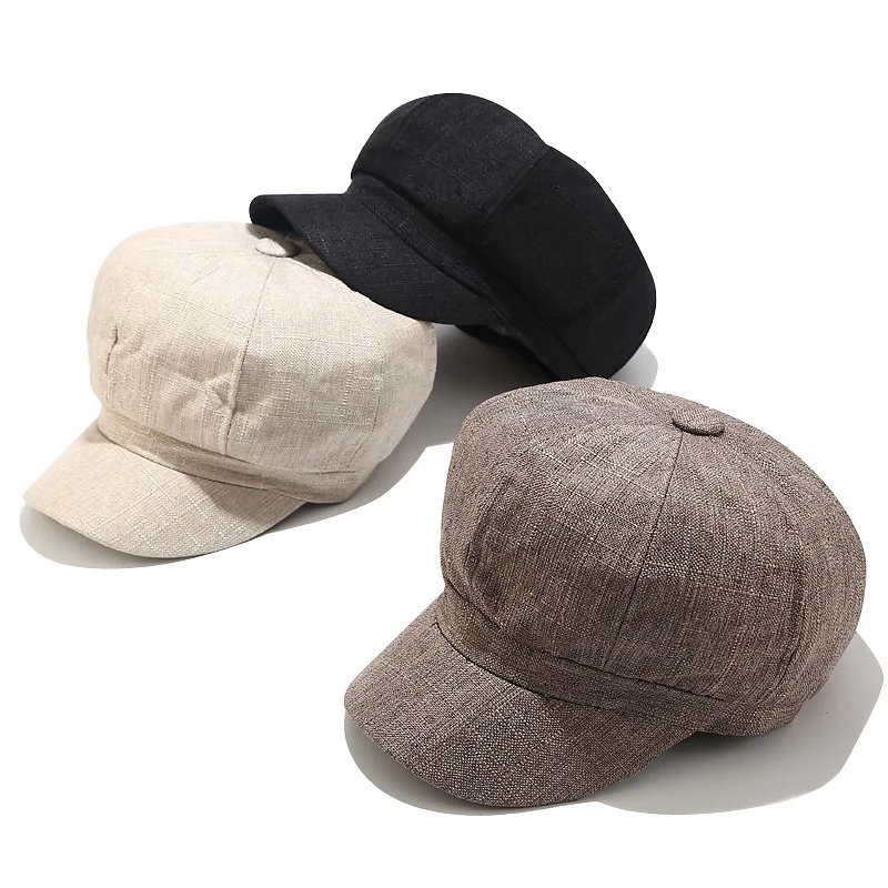 Autumn new cotton and hemp octagonal hat men and women retro cap fashion student hipster painter hat newspaper bonnet
Autumn new cotton and hemp octagonal hat men and women retro cap fashion student hipster painter hat newspaper bonnet