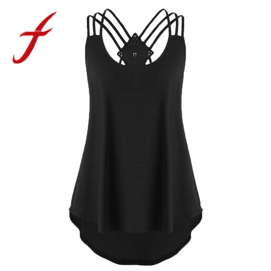 Feitong Women Tank Tops Sexy Backless Bandage Sleeveless Vest Tops High Low Tank Top Notes Strappy Tank Tops cropped feminino
Feitong Women Tank Tops Sexy Backless Bandage Sleeveless Vest Tops High Low Tank Top Notes Strappy Tank Tops cropped feminino