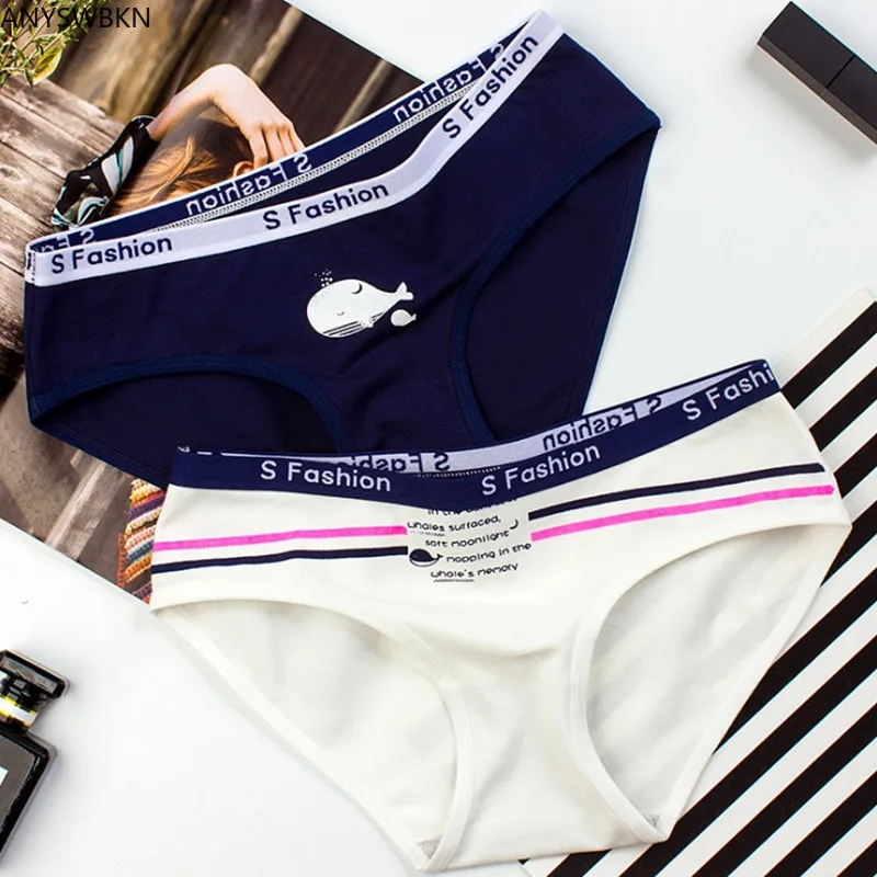 Women's Underwear New Girl Sweet Sports Style Letters Wide Waist Cotton Low Waist Women's Briefs
Women's Underwear New Girl Sweet Sports Style Letters Wide Waist Cotton Low Waist Women's Briefs