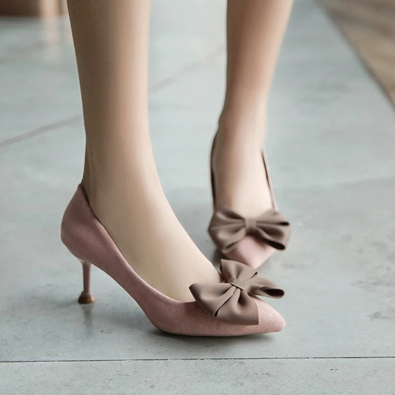 Women Pumps shoes OL Office Career Elegant high heels Pointed Toe Dress Shoes Plus Size women's shoes 6.5cm heel-height
Women Pumps shoes OL Office Career Elegant high heels Pointed Toe Dress Shoes Plus Size women's shoes 6.5cm heel-height